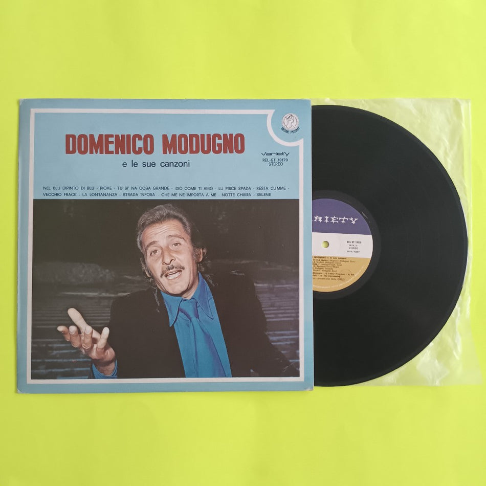 Domenico Modugno - E Le Sue Canzoni ITALY - 1974 - REL-ST 19179 - Used - VG+ - Vinyl