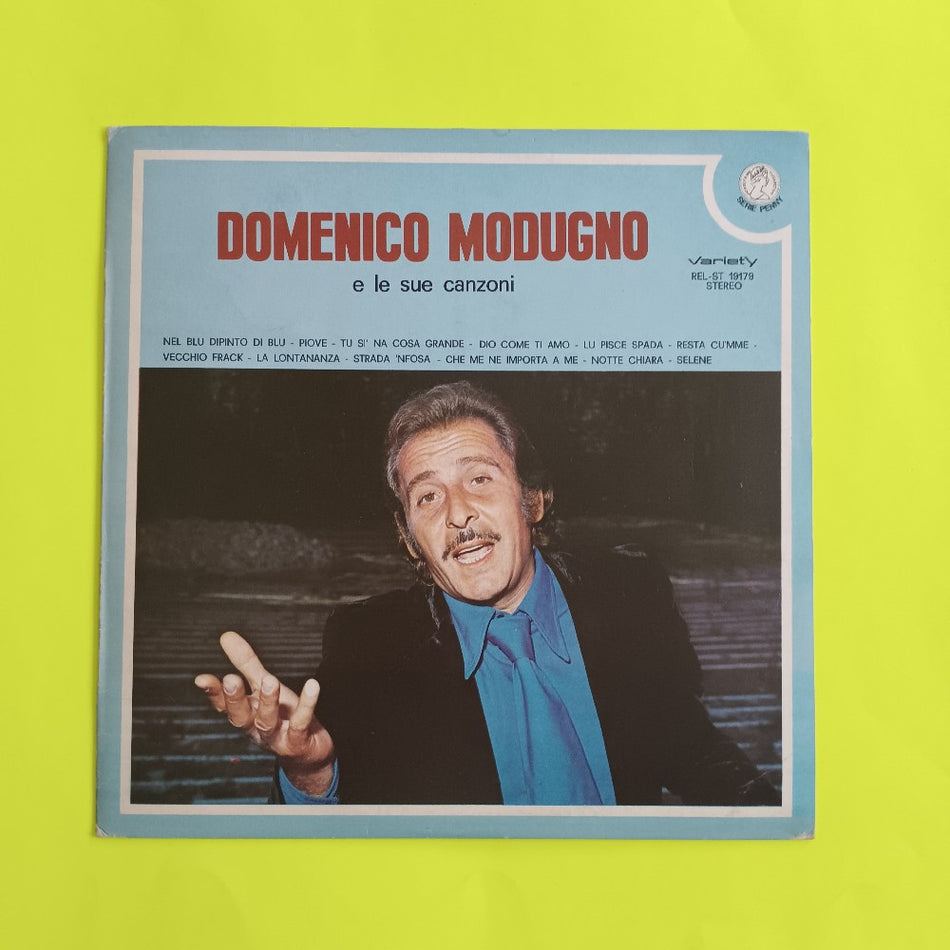 Domenico Modugno - E Le Sue Canzoni ITALY - 1974 - REL-ST 19179 - Used - VG+ - Vinyl