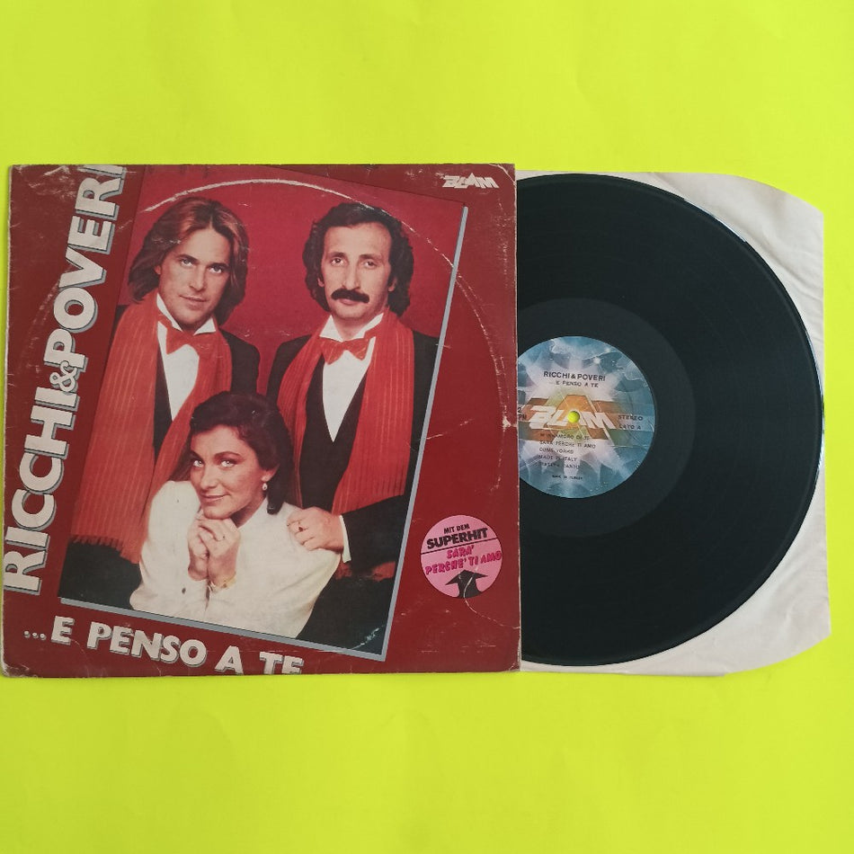Ricchi E Poveri - E Penso A Te TURKEY - BLAM 2002 - Used - VG - Vinyl