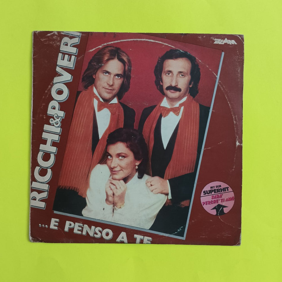 Ricchi E Poveri - E Penso A Te TURKEY - BLAM 2002 - Used - VG - Vinyl