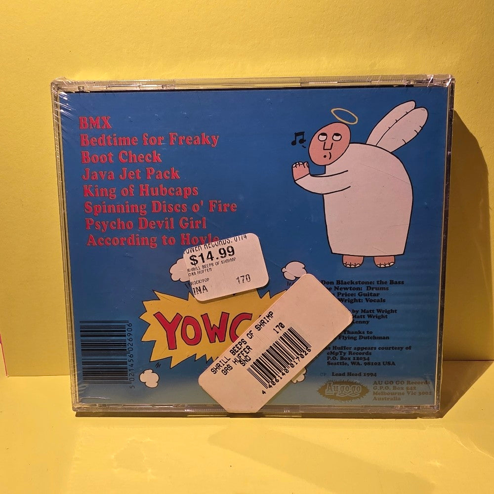 Gas Huffer - The Shrill Beeps Of Shrimp - 1994 - ANDA 170 - New - Sealed - CDs