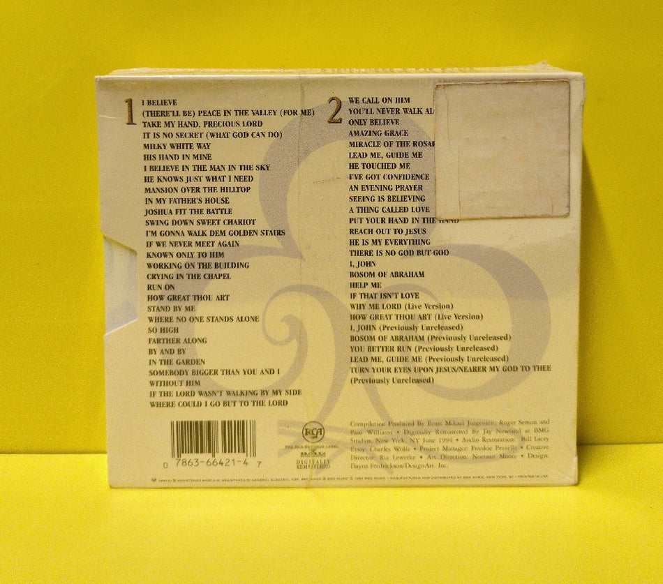 Elvis Presley - Amazing Grace: His Greatest Sacred Performances - 1994 - 07863 66421-4 - New - Sealed - Cassettes - 2xCassette Box Set - Remastered