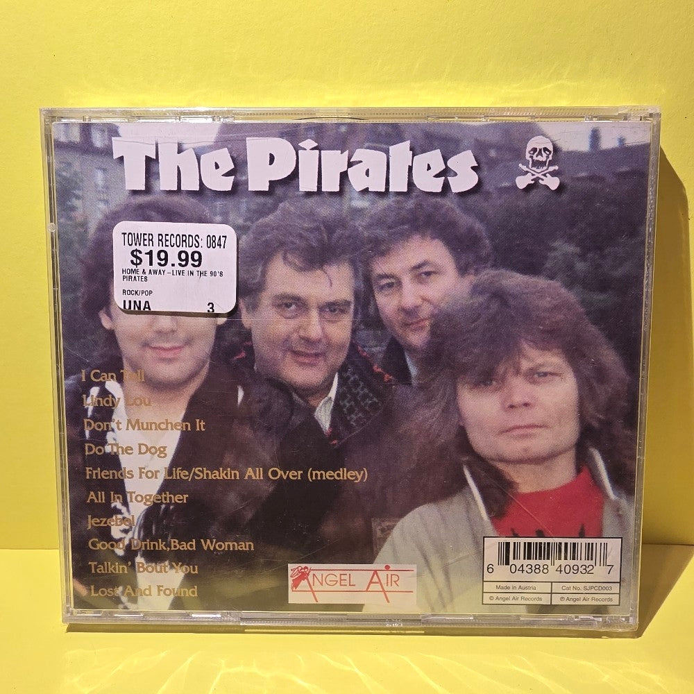 The Pirates  - Home And Away - Live In The 90's - 1997 - SJPCD003 - New - Sealed - CDs