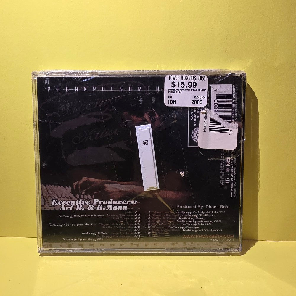 Phone Beta - Phonkphenomenon  - 2005 - 20052-1 - New - Sealed - CDs