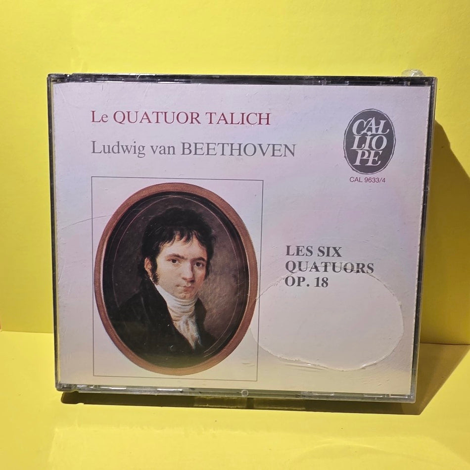 Ludwig van Beethoven, Le Quatuor Talich - Les Six Quatuors Op. 18 - 1986 - CAL 9633/4 - New - Sealed - CDs