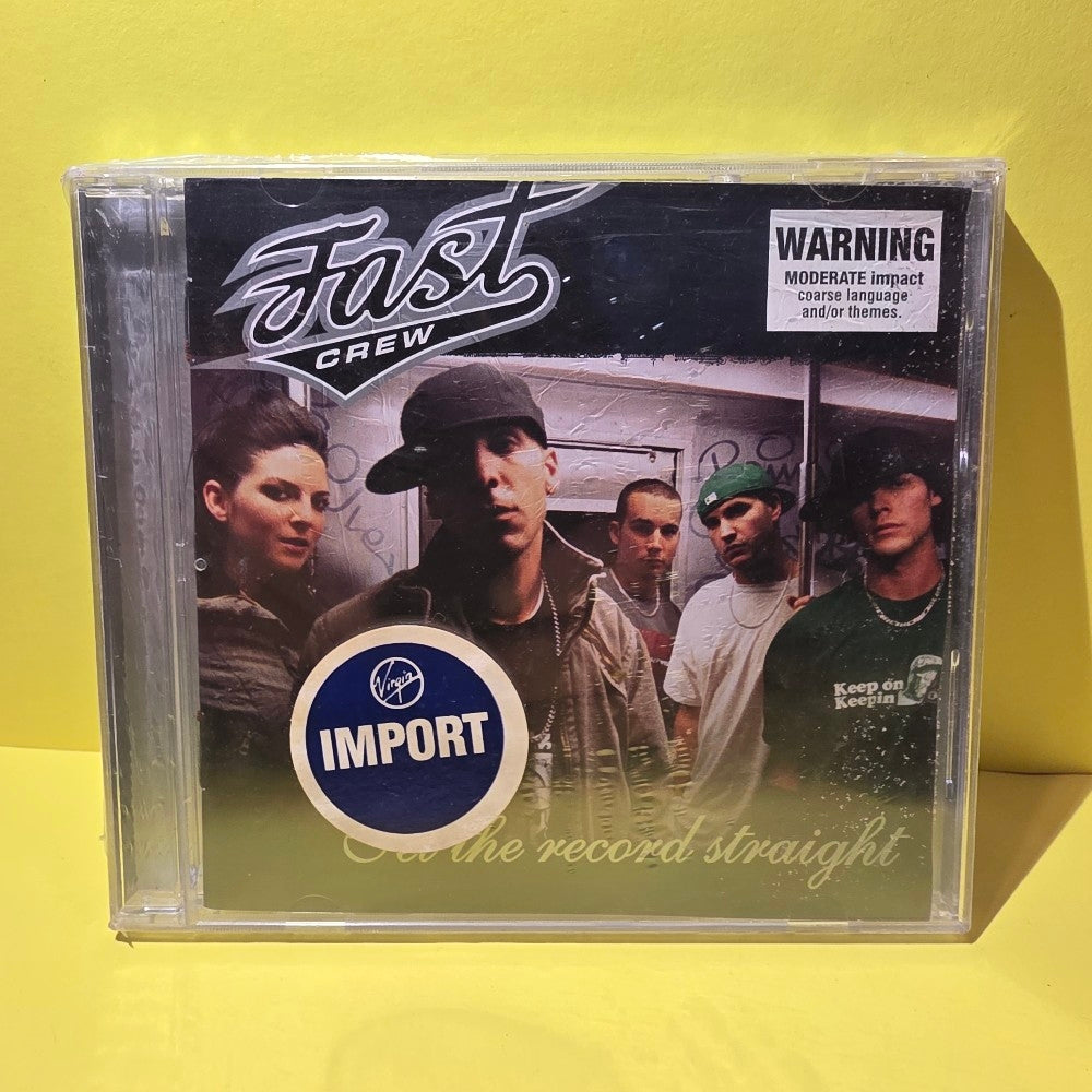 Fast Crew - Set The Record Straight - 2005 - 5046793732 - New - Sealed - CDs