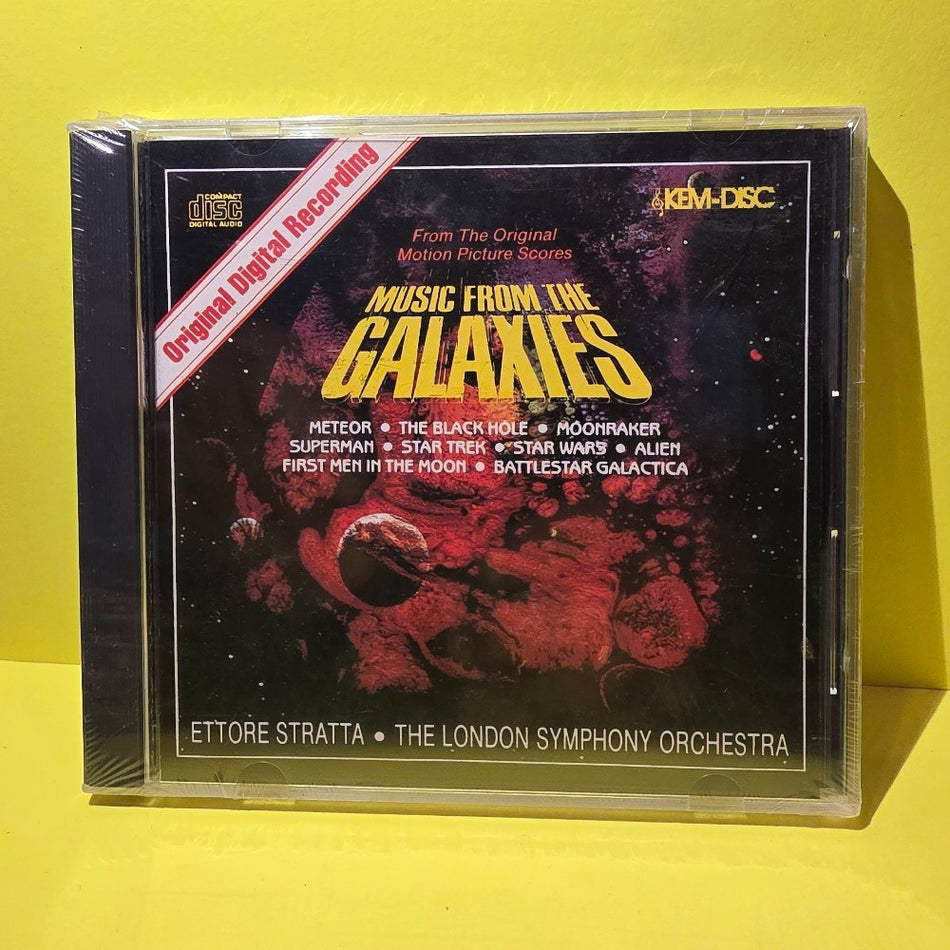 Ettore Stratta - Music From The Galaxies - 1986 - 1007 - New - Sealed - CDs