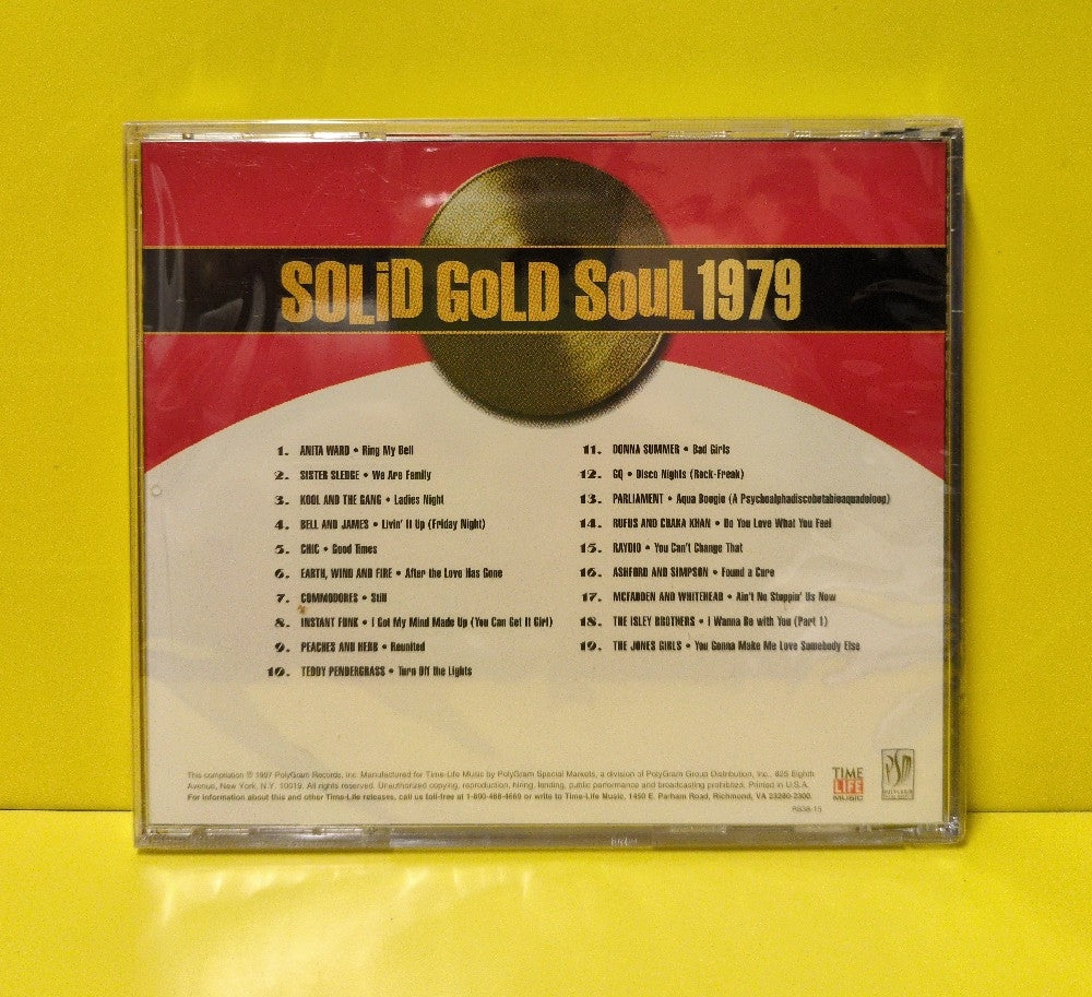Various - Solid Gold Soul 1979 - 1997 - R838-15 - New - Sealed - CDs