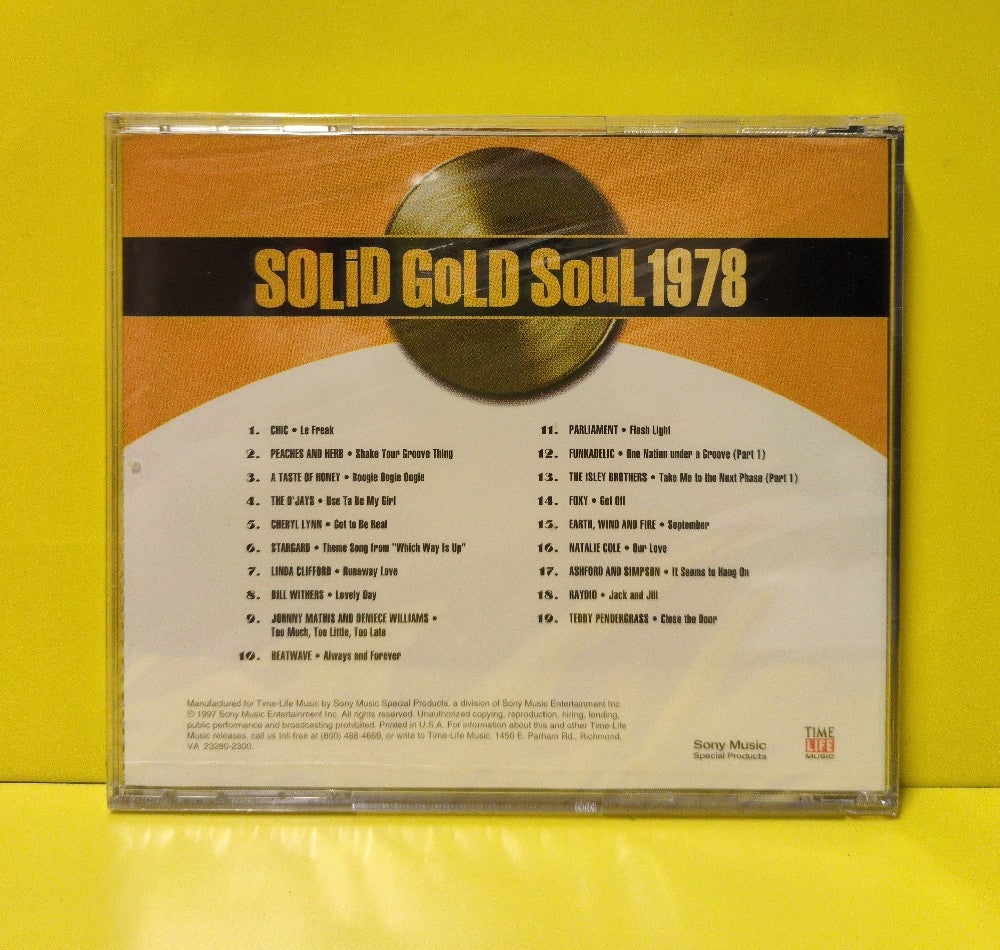 Various - Solid Gold Soul 1978 - 1997 - R383-17 - New - Sealed - CDs