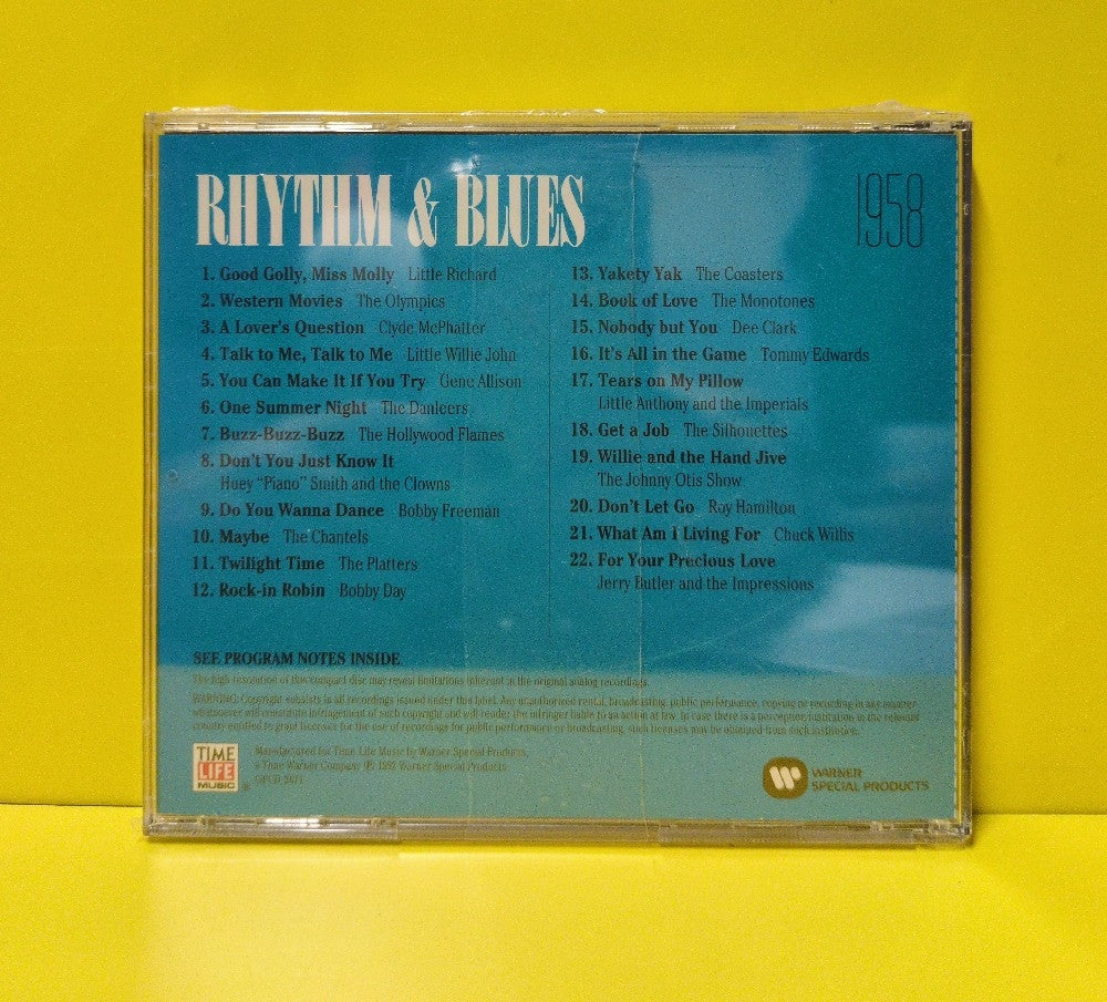 Various - Rhythm & Blues 1958 - 1992 - RHD-16 - New - Sealed - CDs