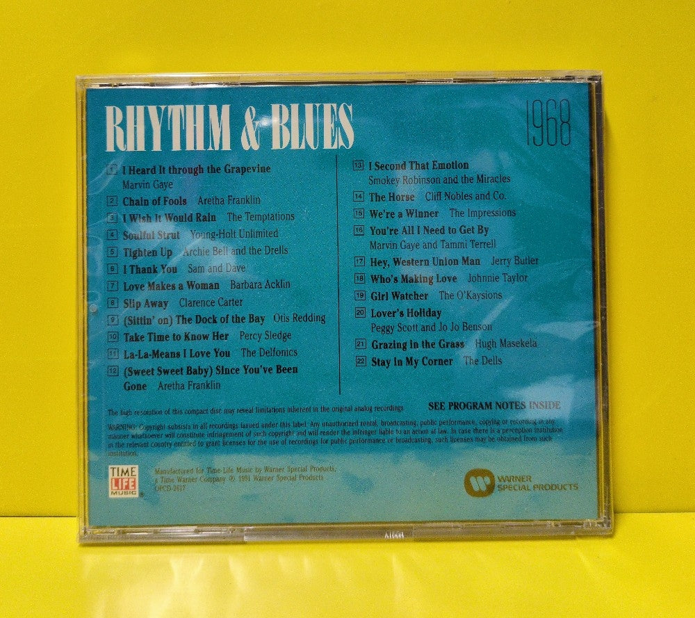 Various - Rhythm & Blues 1968 - 1991 - RHD-04 - New - Sealed - CDs