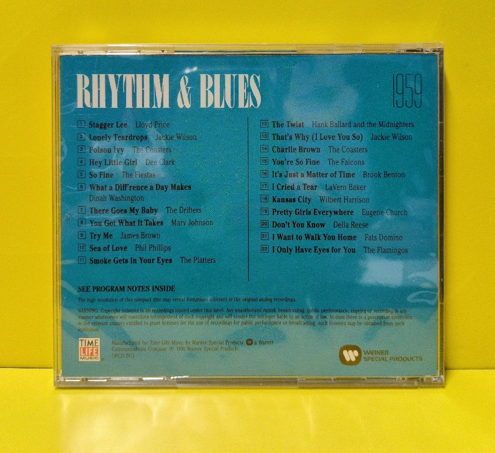Various - Rhythm & Blues 1959 - 1990 - RHD-03 - New - Sealed - CDs