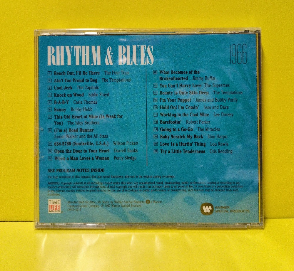 Various - Rhythm & Blues 1966 - 1990 - RHD-01 - New - Sealed - CDs