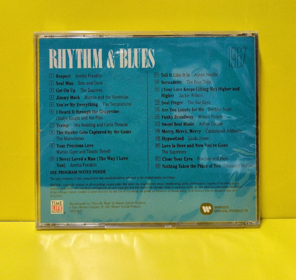 Various - Rhythm & Blues 1967 - 1991 - RHD-10 - New - Sealed - CDs