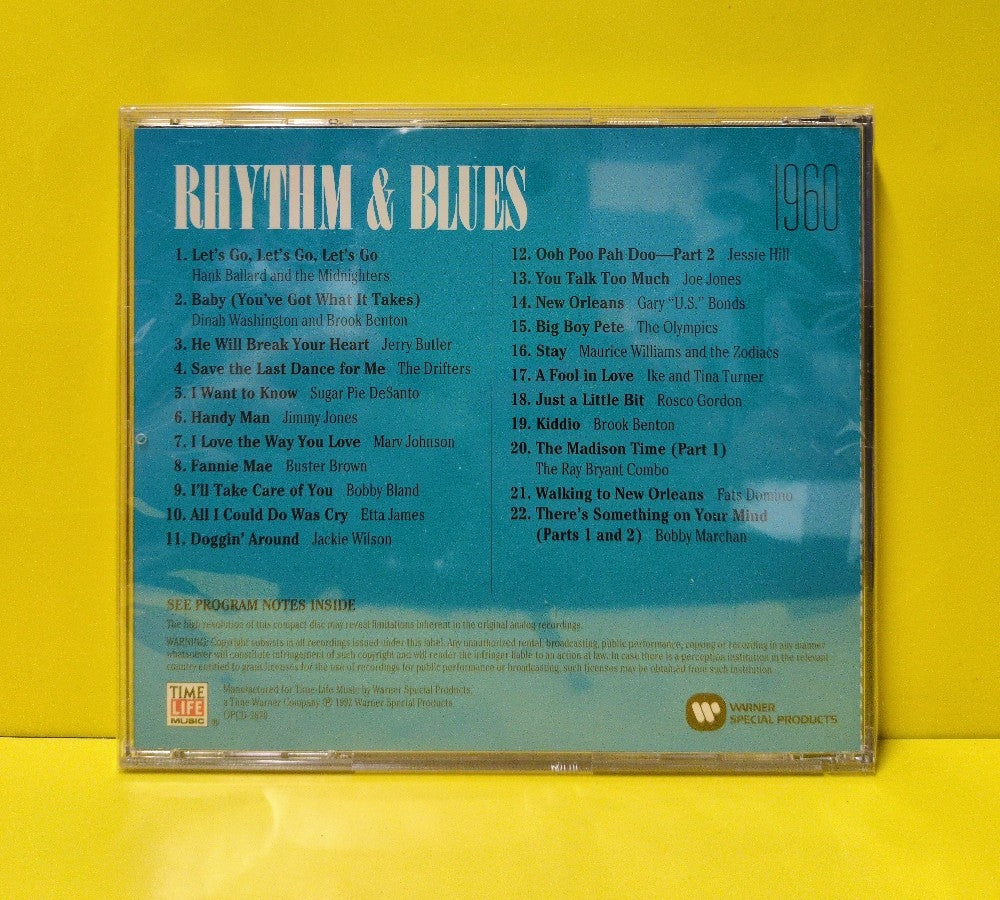 Various - Rhythm & Blues 1960 - 1992 - RHD-15 - New - Sealed - CDs