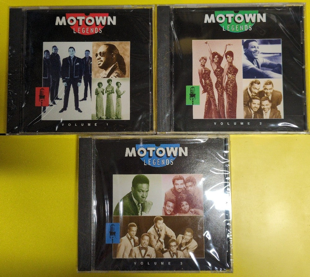 Various - Motown Legends - 1999 - 314 520 282-2/283-2/284-2 - New - Sealed, New - CDs - 3xCD Box Set