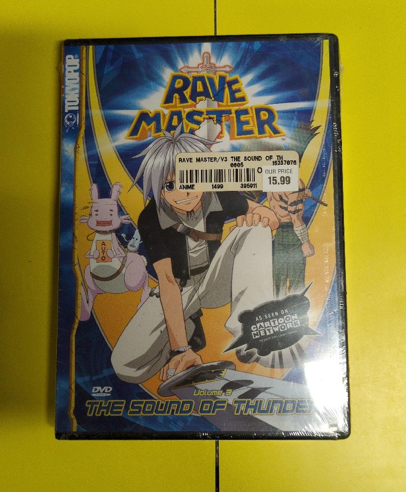 Rave Master Volume 3: The Sound Of Thunder - 2004 - New - DVDs & Blu-Rays