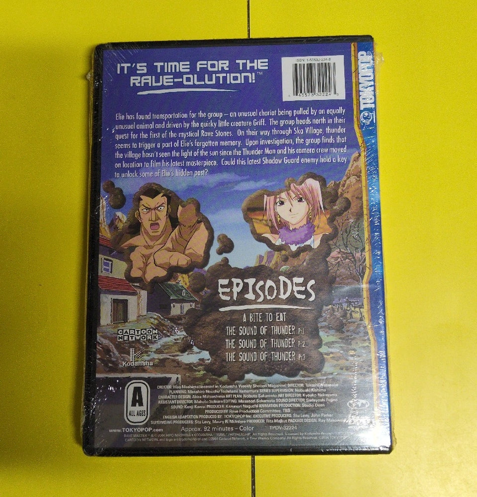Rave Master Volume 3: The Sound Of Thunder - 2004 - New - DVDs & Blu-Rays