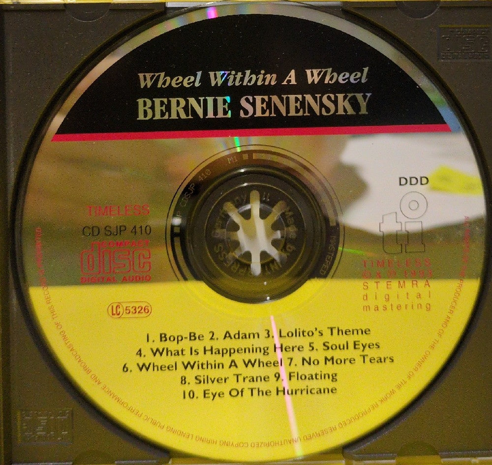 Bernie Senensky - Wheel Within A Wheel - 1993 - CD SJP 410 - Used - EX - CDs
