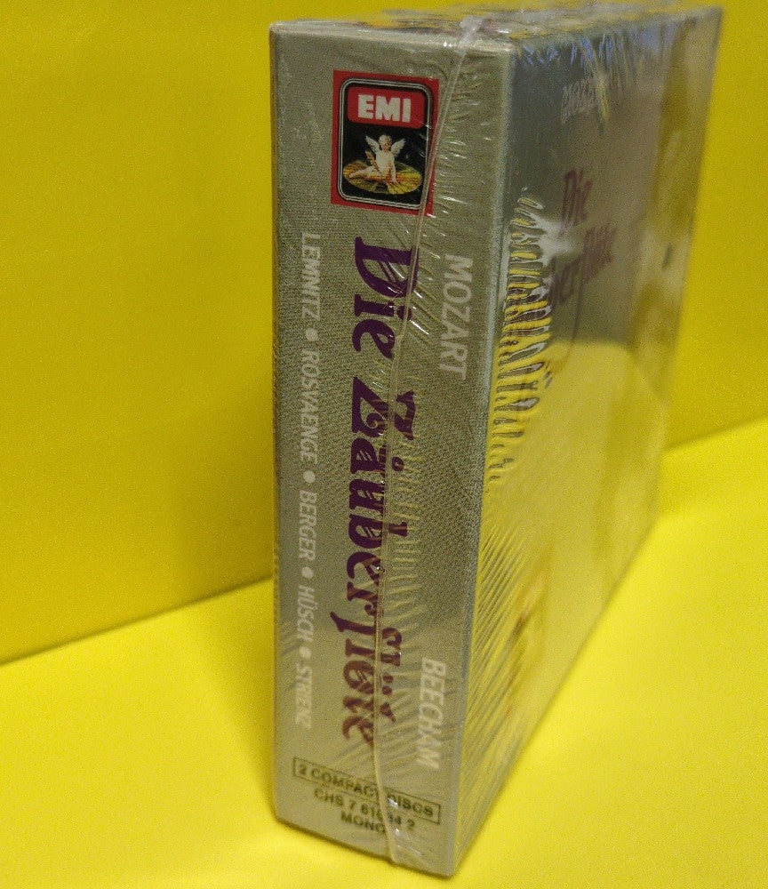 Mozart - Tiana Lemnitz, Helge Rosvaenge, Erna Berger, Gerhard Hüsch, Wilhelm Strienz, Berliner Philharmoniker, Sir Thomas Beecham - Die Zauberflote - 1989 - CHS 7 61034 2 - New - Sealed - CDs - 2xCD Box Set - Reissue - Remastered - UK & European Import