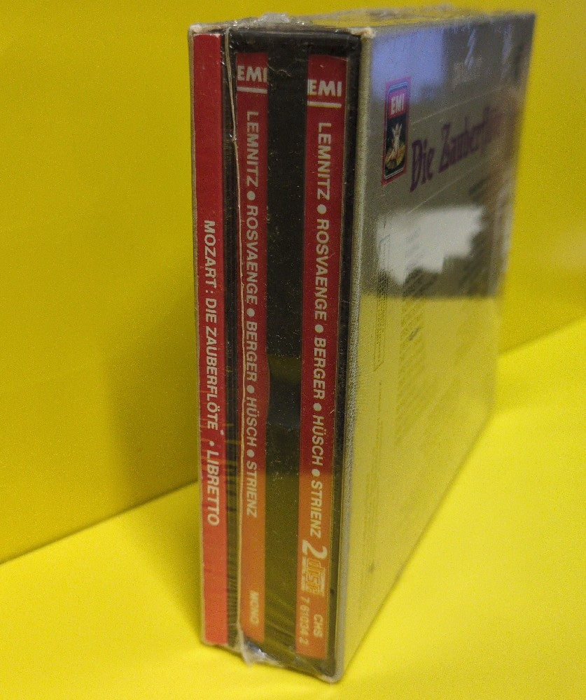 Mozart - Tiana Lemnitz, Helge Rosvaenge, Erna Berger, Gerhard Hüsch, Wilhelm Strienz, Berliner Philharmoniker, Sir Thomas Beecham - Die Zauberflote - 1989 - CHS 7 61034 2 - New - Sealed - CDs - 2xCD Box Set - Reissue - Remastered - UK & European Import
