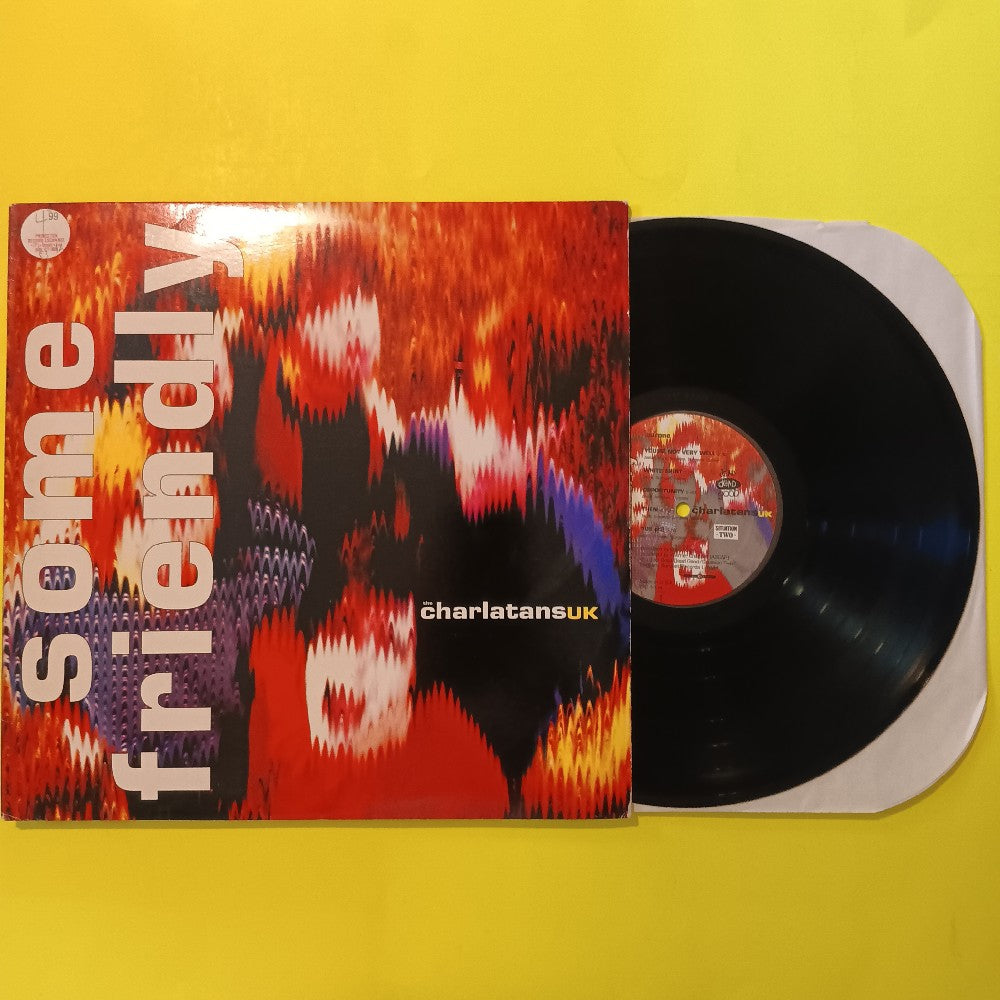 The Charlatans UK - Some Friendly - 1990 - 2411-1-H - Used - VG++ - Vinyl