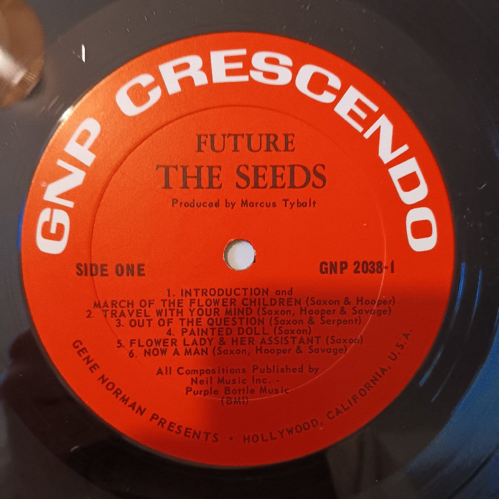 The Seeds - Future OG Mono - 1967 - GNO 2038 - Used - VG++ - Vinyl