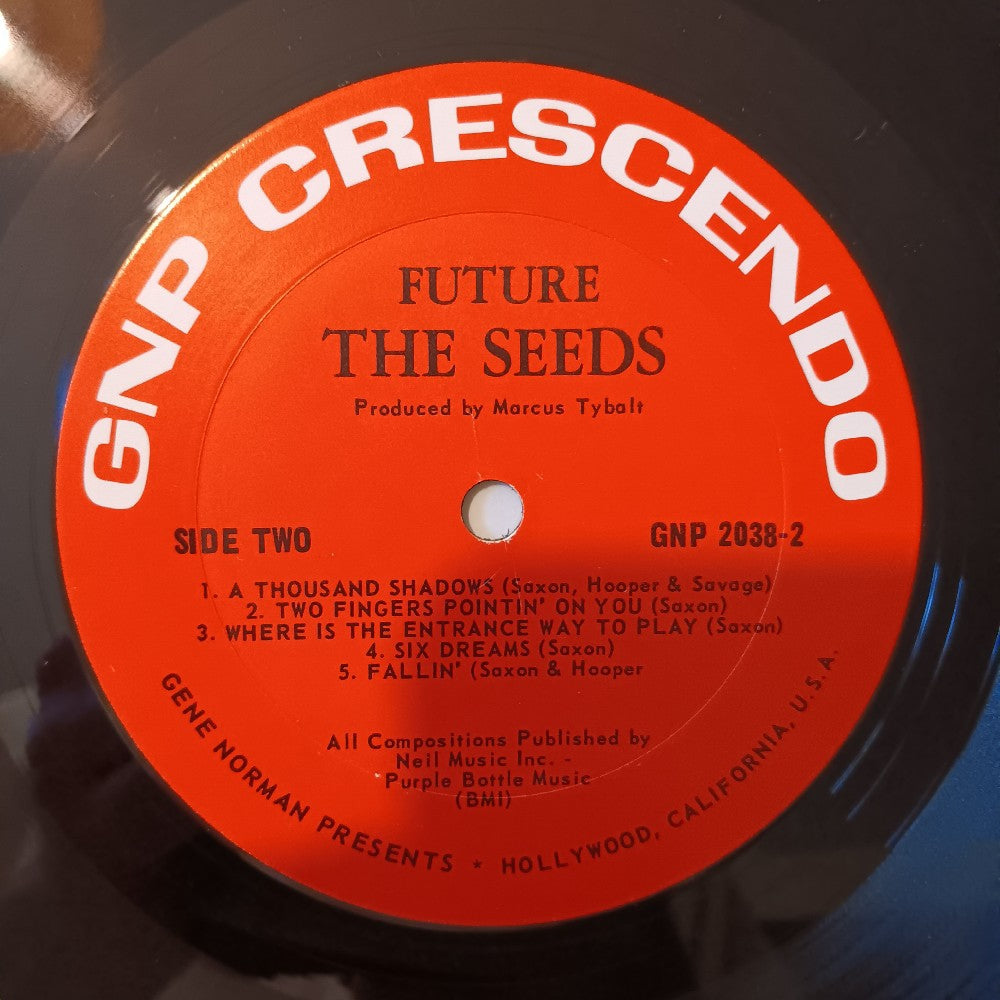 The Seeds - Future OG Mono - 1967 - GNO 2038 - Used - VG++ - Vinyl
