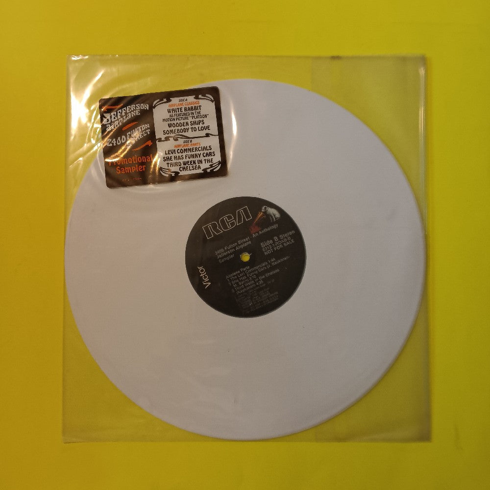 Jefferson Airplane - 2400 Fulton Street WHITE PROMO SAMPLER - 1987 - 6312-1-RDAB - Used - Sealed - Vinyl