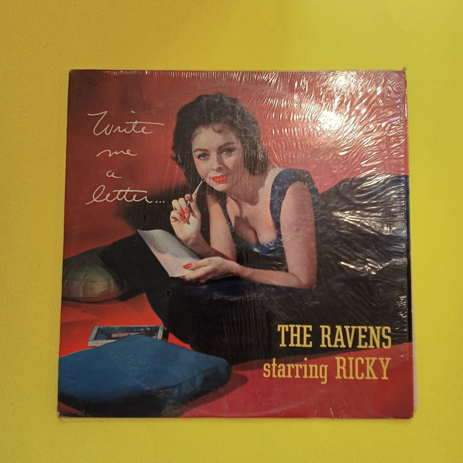 The Ravens Starring Ricky - Write Me A Letter IN SHRINK - 1957 - RMG 6062 - Used - VG++ - Vinyl
