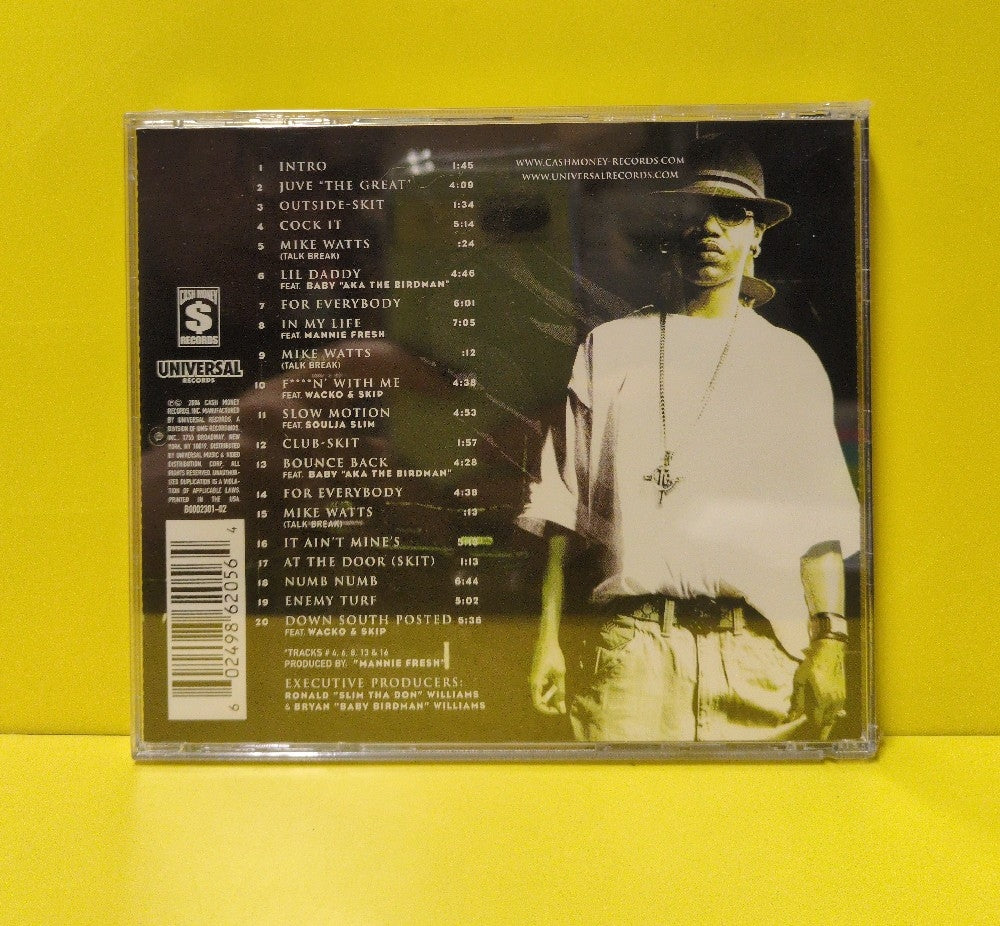 Juvenile - Juve The Great (Screwed & Chopped) - 2004 - B0002301-02 - New - Sealed - CDs