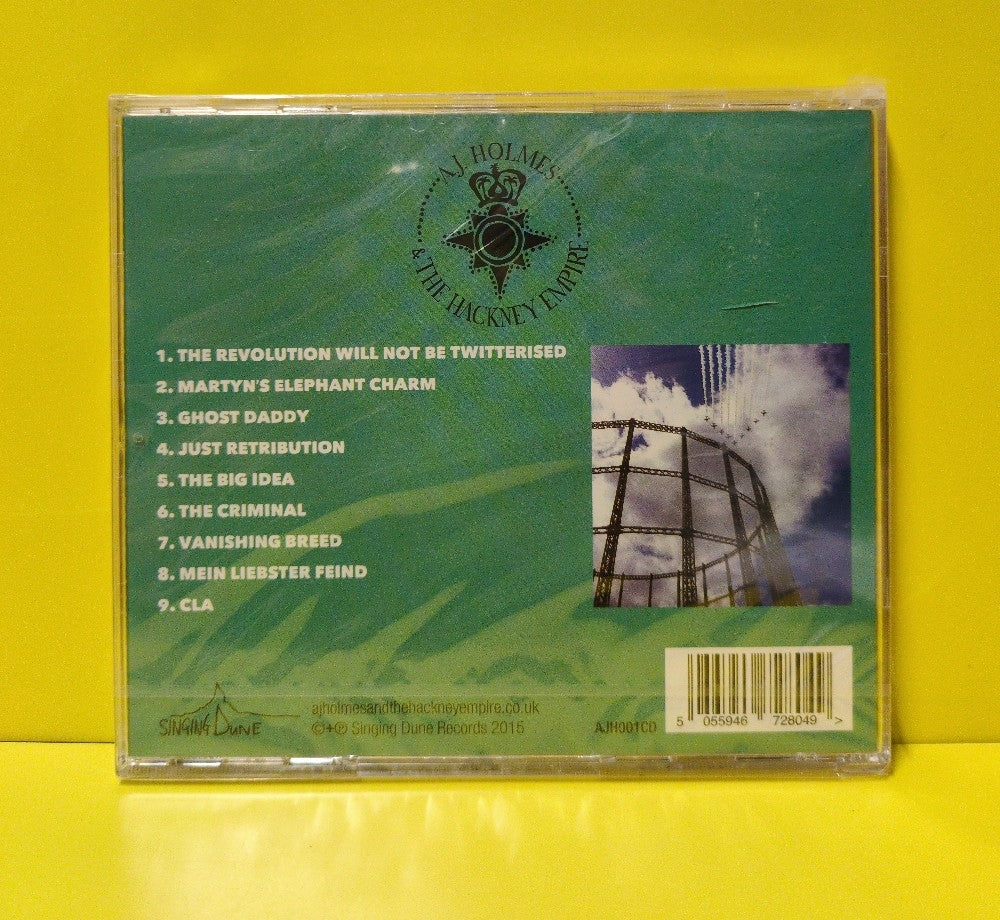 A.J. Holmes & The Hackney Empire - Soft Power - 2015 - AJH001CD - New - Sealed - CDs - UK Import