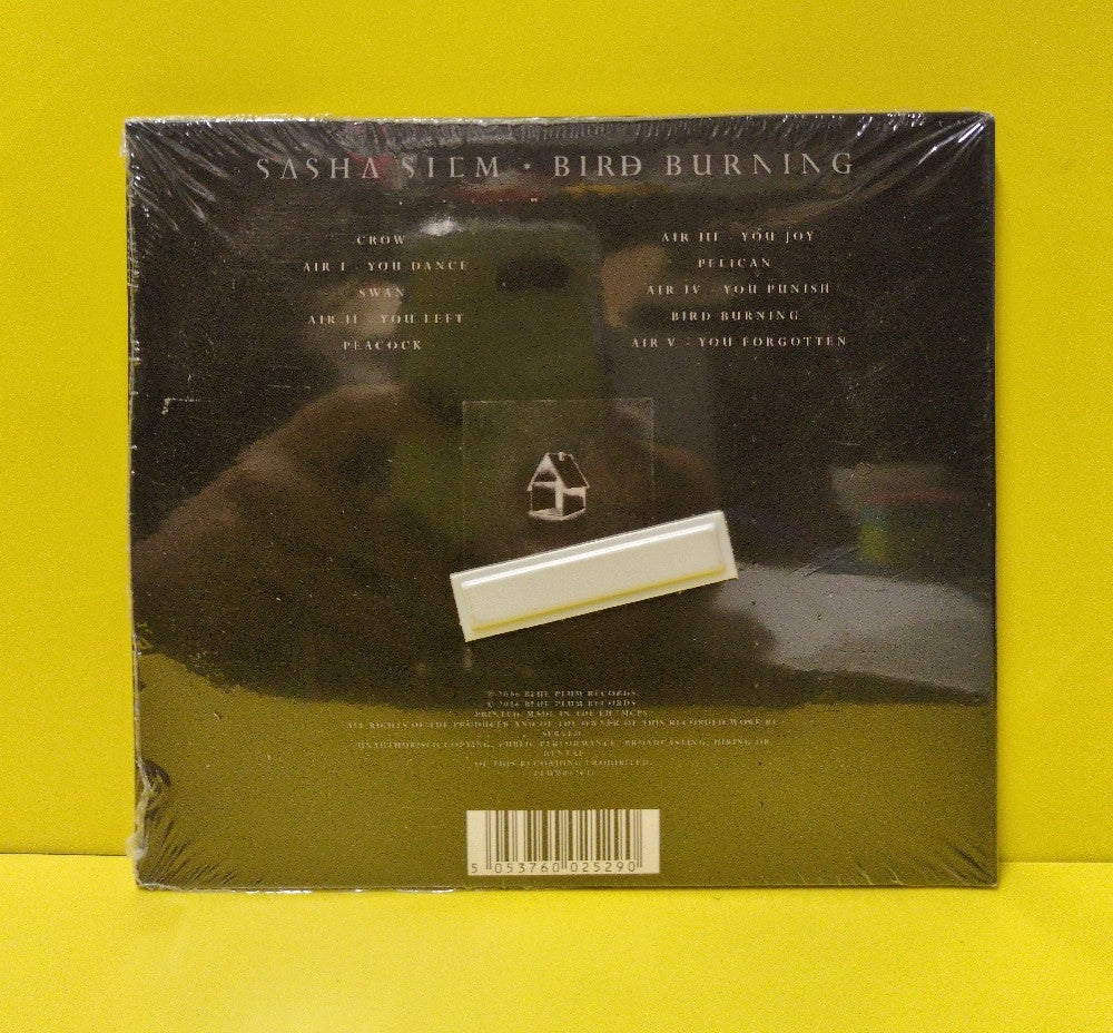 Sasha Siem - Bird Burning - 2016 - PLUM 012 CD - New - Sealed - CDs - UK Import