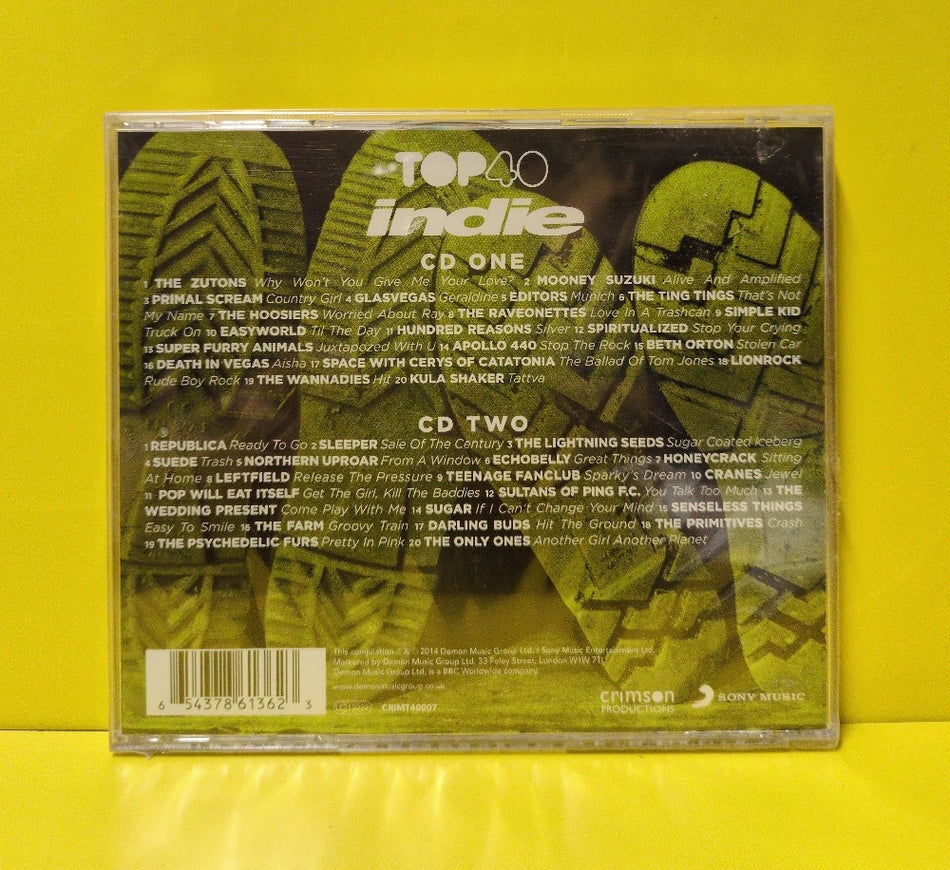 Various - Top 40 Indie - 2014 - CRIMT40007 - New - Sealed - CDs - UK Import
