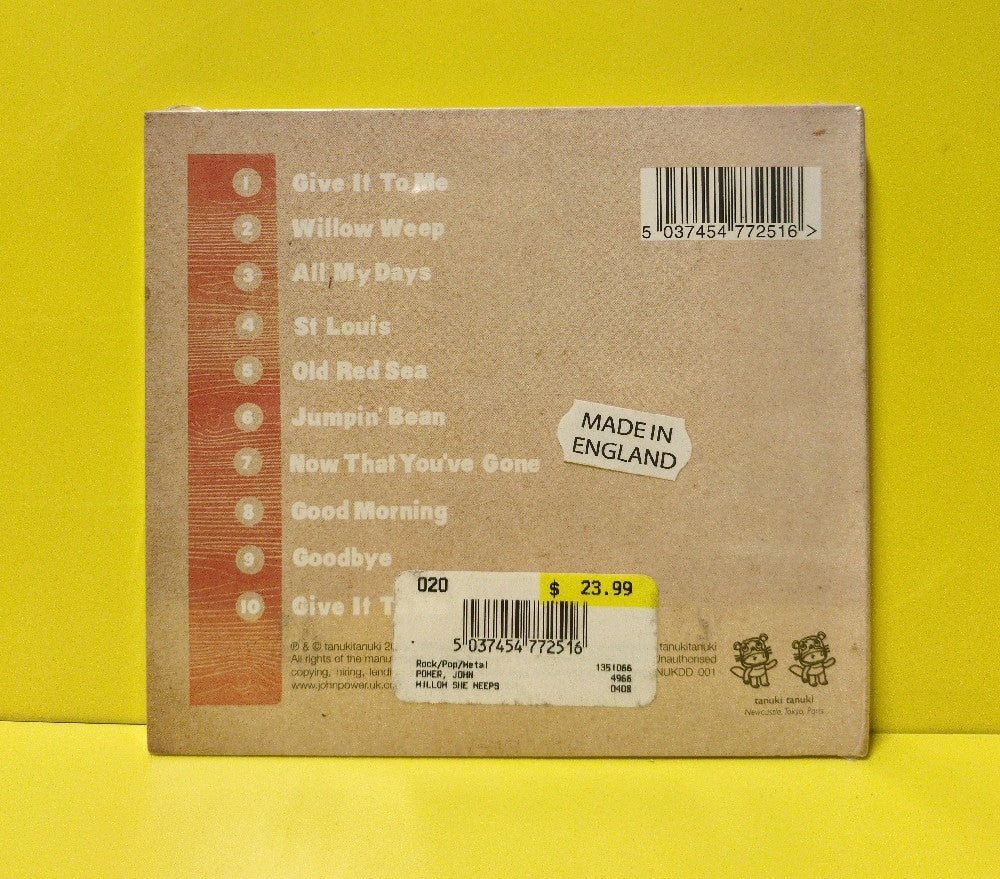 John Power - Willow She Weeps - 2006 - NUKDD 001 - New - Sealed - CDs - UK Import