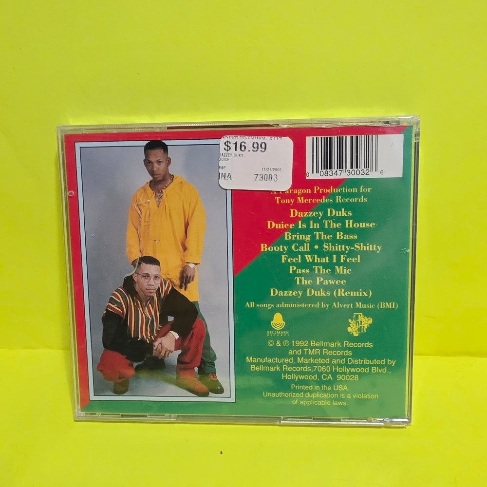 Duice - Dazzey Duks - 1996 - 73003-2 - New - Sealed - CDs