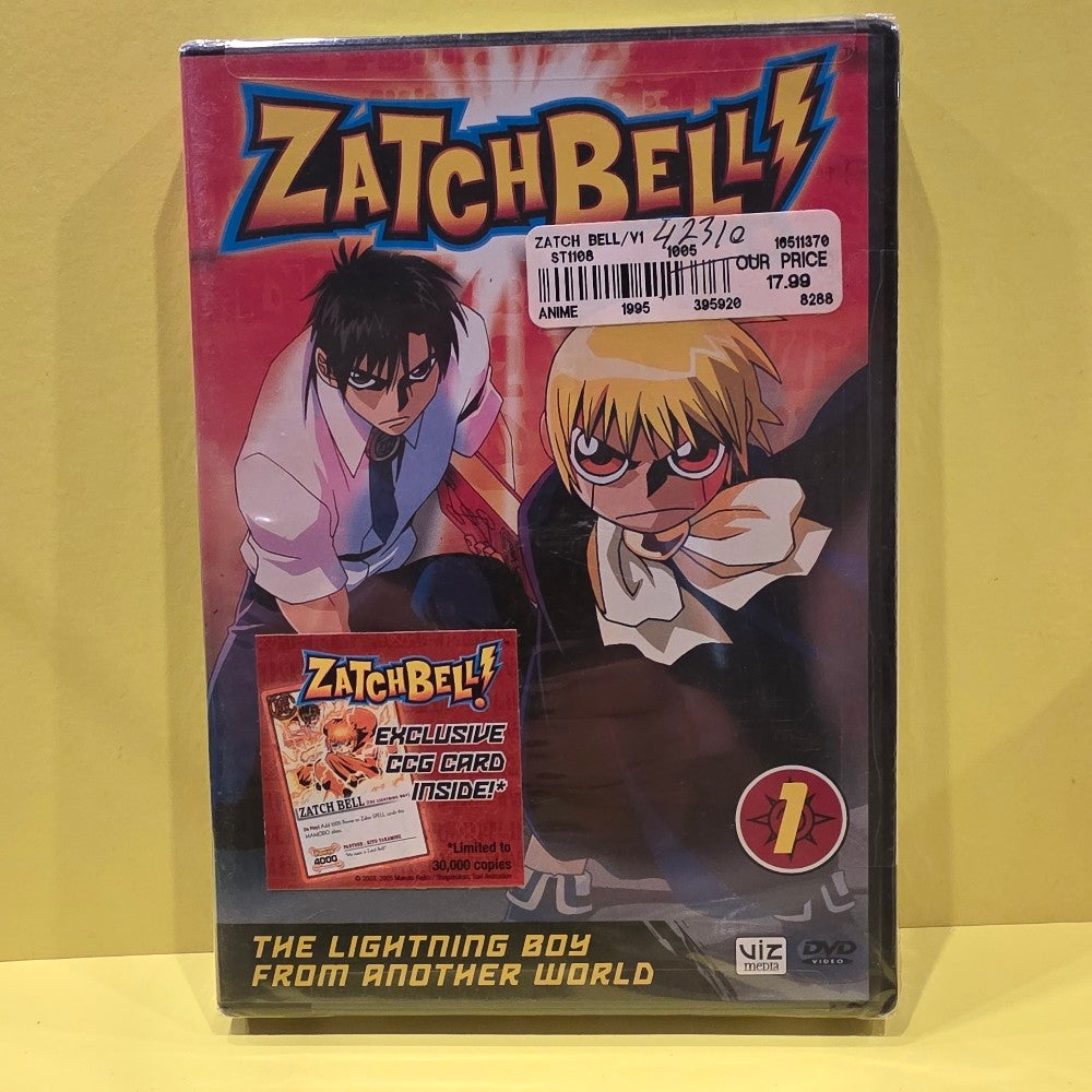 Zatch Bell! Vol 1 The Lightning Boy From Another World.  - 2005 - New - Sealed - DVDs & Blu-Rays