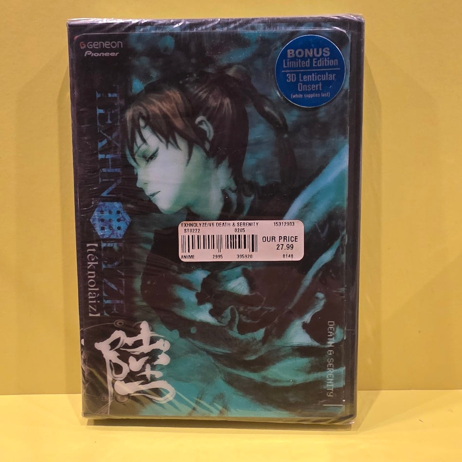 Texhnlyze Death & Serenity - 2004 - New - Sealed - DVDs & Blu-Rays