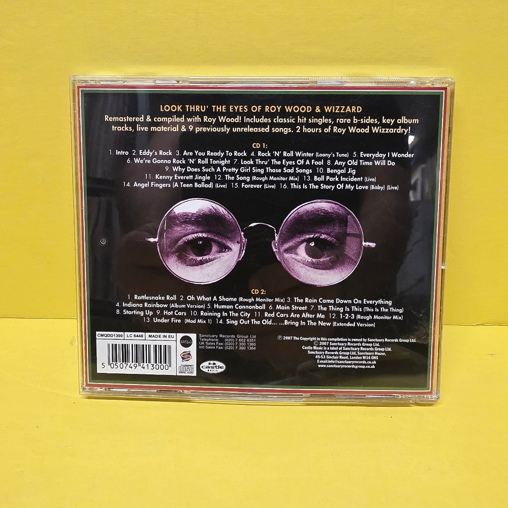 Roy Wood & Wizzard - Look Thru' The Eyes Of... (Hits & Rarities Brilliance & Charm... 1974-1987) - 2007 - CMQDD1300 - Used - EX - CDs