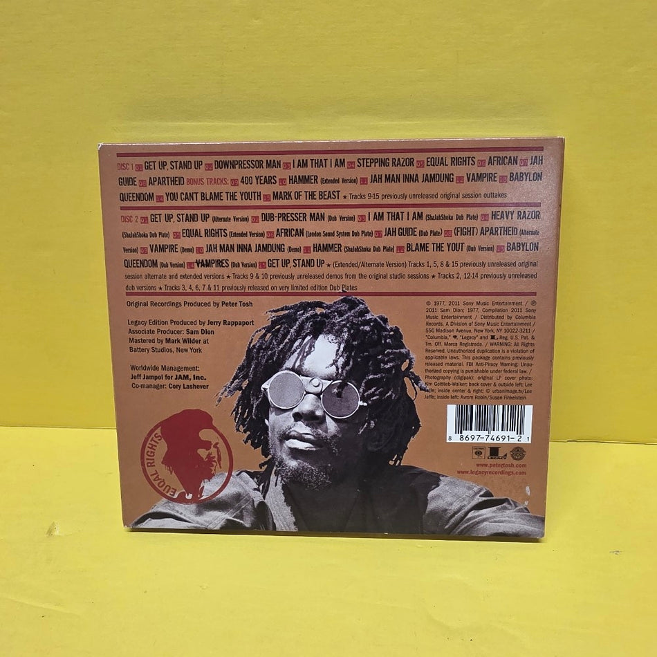 Peter Tosh - Equal Rights - 2011 - 88697 74691 2 - Used - NM - CDs