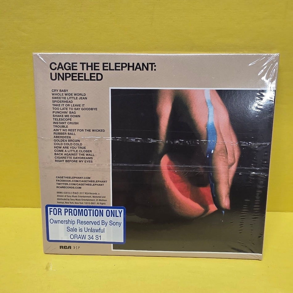 Cage The Elephant - Unpeeled / Promo - 2017 - 88985-42819-1 - New - Sealed - CDs