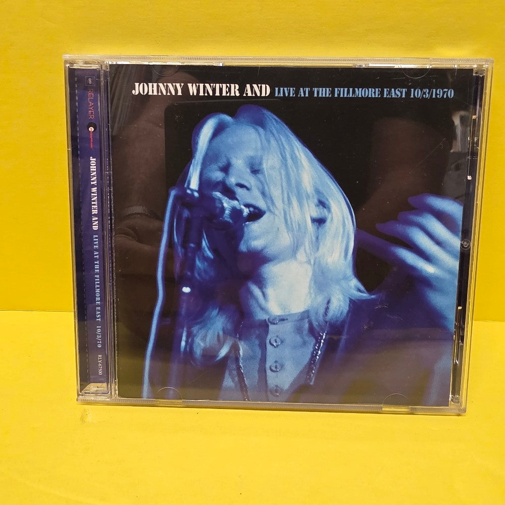 Johnny Winter And - Live At The Fillmore East 10/3/70 - 2013 - RLY-67500 - Used - NM - CDs