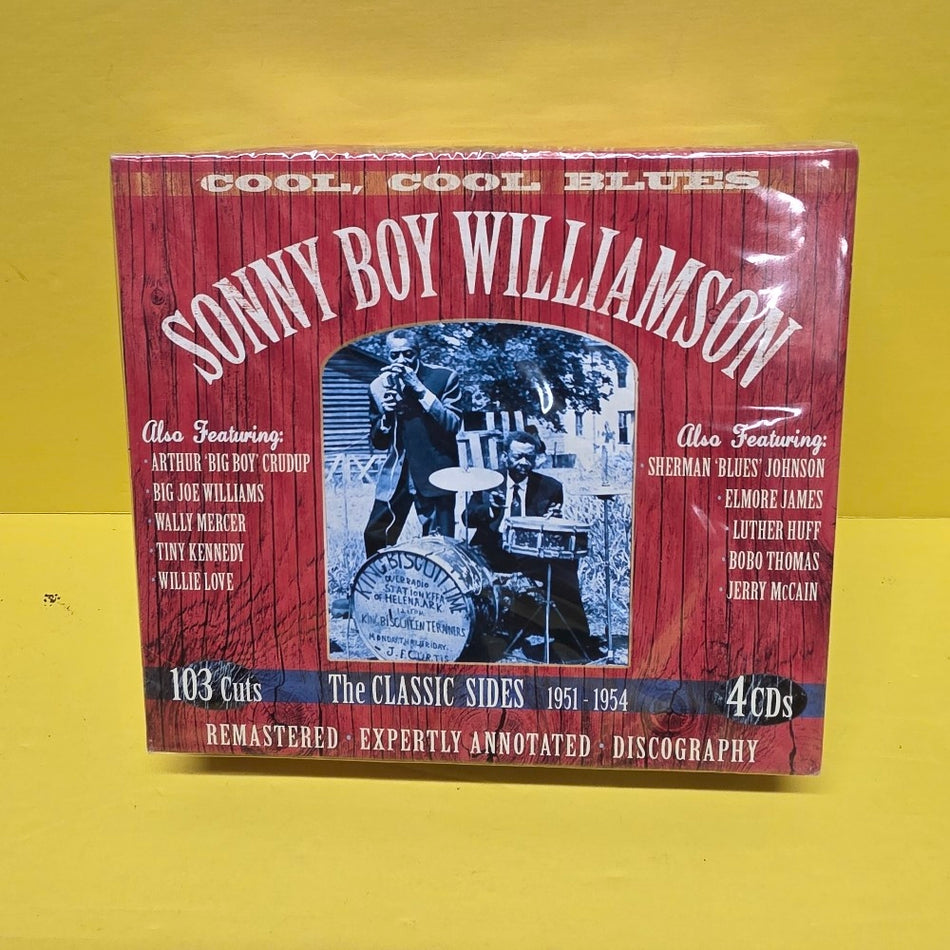 Sonny Boy Williamson And Various - Cool, Cool Blues: The Classic Sides 1951 / 4 Cds Box Set. - 2006 - JSP7766 - New - Sealed - CDs
