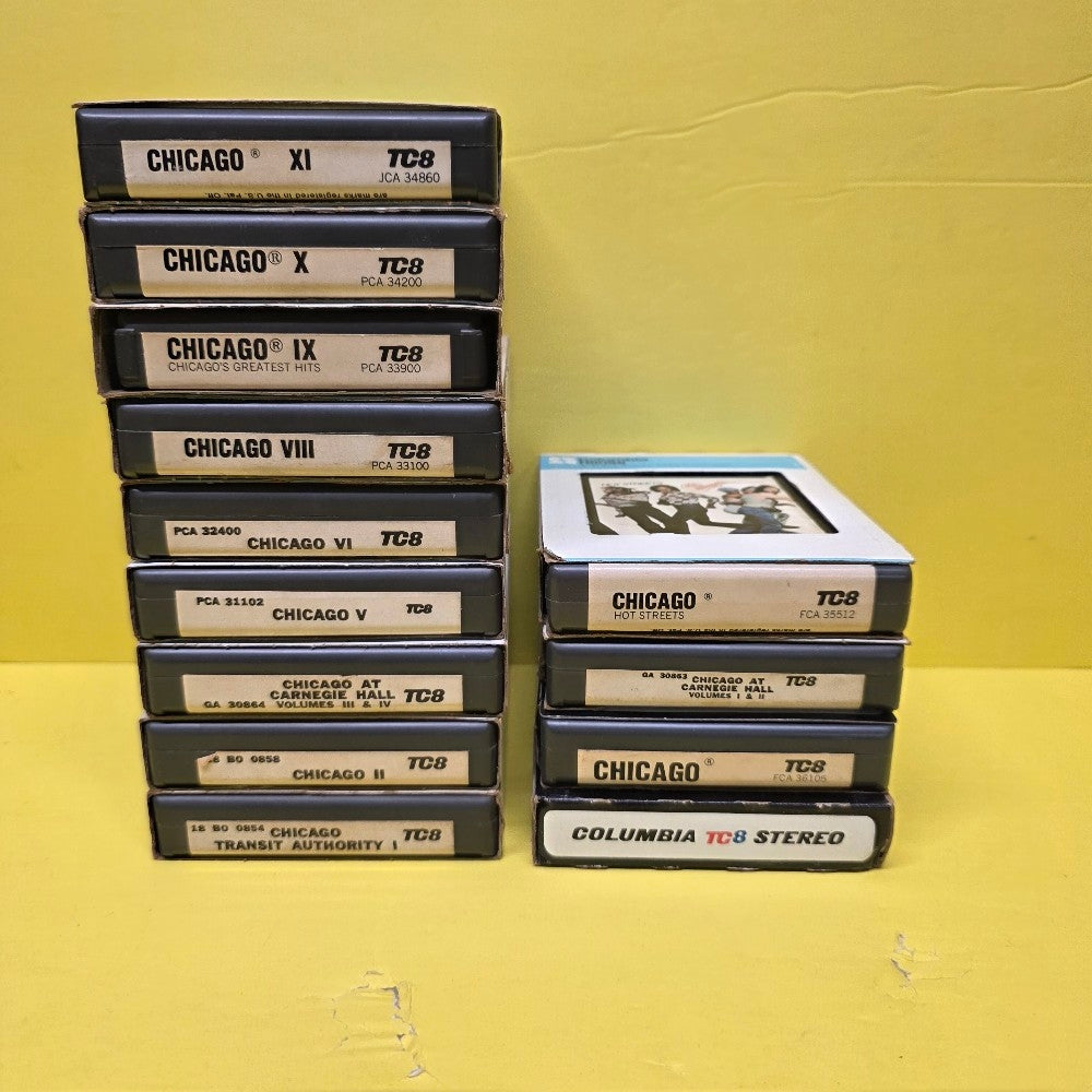 Chicago  - Chicago 8-Track Lot Of 13  - Used - EX - 8-Track