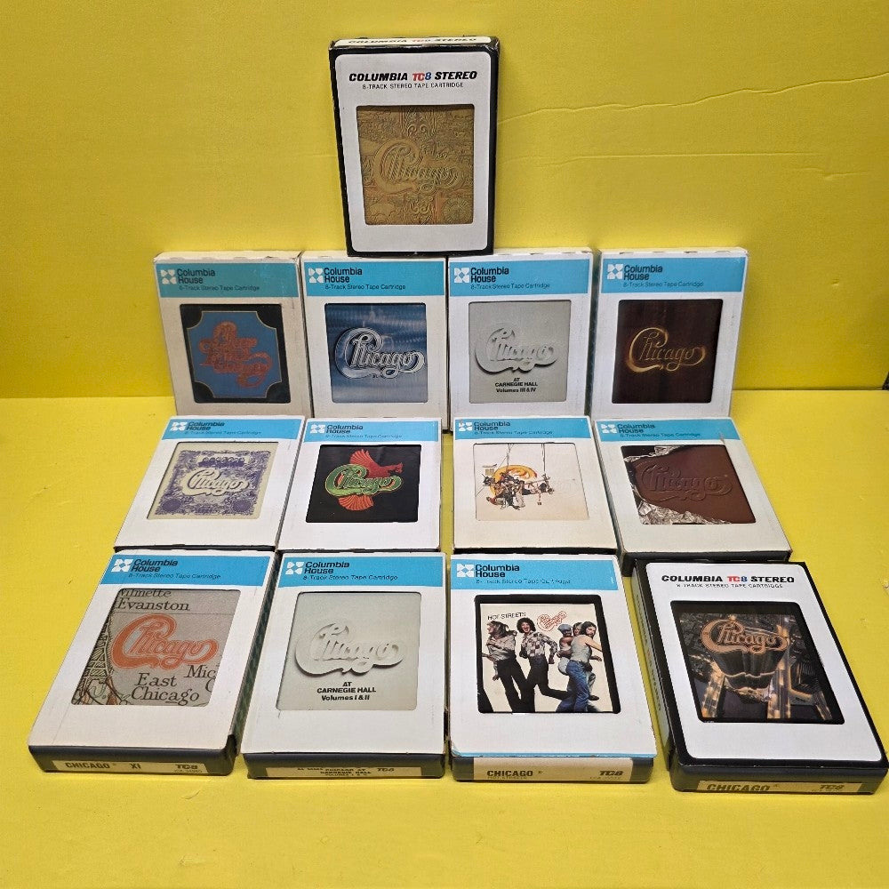 Chicago  - Chicago 8-Track Lot Of 13  - Used - EX - 8-Track