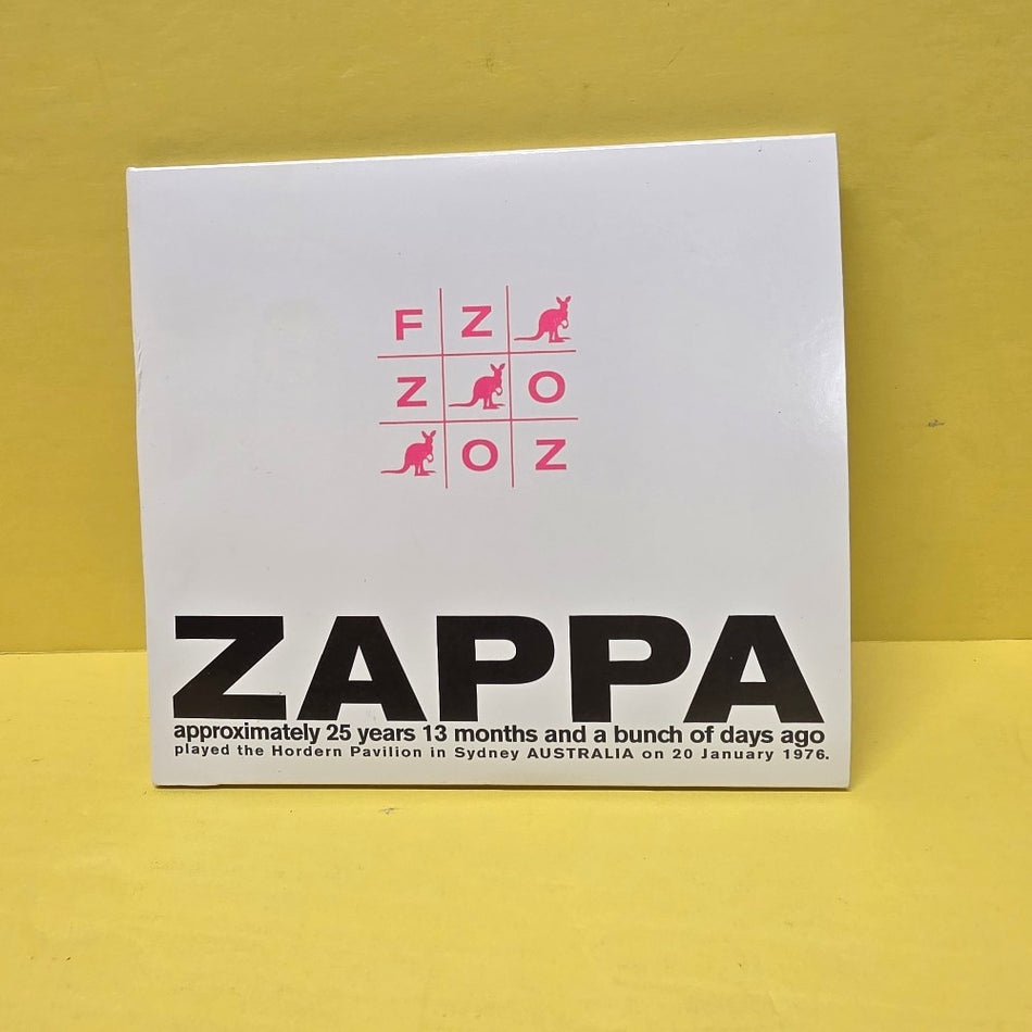 Zappa - FZ:OZ - 2002 - VR 2002-1 - Used - VG++ - CDs