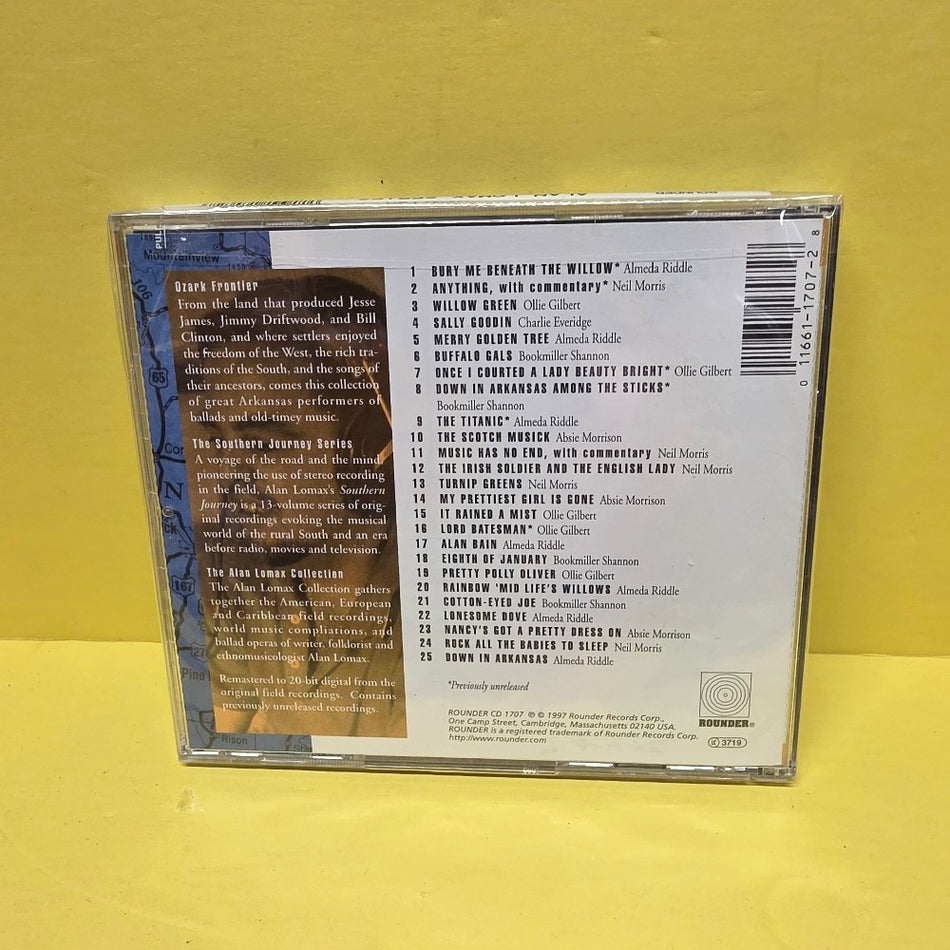 Various - Southern Journey Volume 7: Ozark Frontier - 1997 - Rounder CD 1707 - New - Sealed - CDs