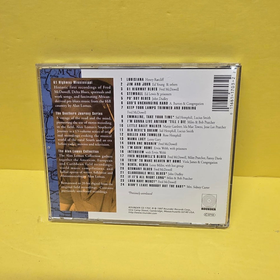 Various - Southern Journey Volume 3: 61 Highway Mississippi - 1997 - Rounder CD 1703 - New - Sealed - CDs