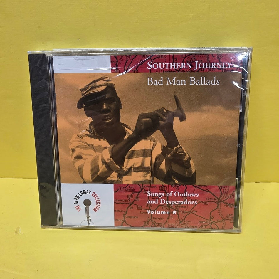 Various - Southern Journey Volume 5: Bad Man Ballads (Songs Of Outlaws And Desperadoes) - 1997 - Rounder CD 1705 - New - Sealed - CDs