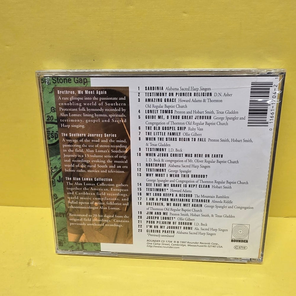 Various - Southern Journey Volume 4: Brethren, We Meet Again - 1997 - Rounder CD 1704 - New - Sealed - CDs